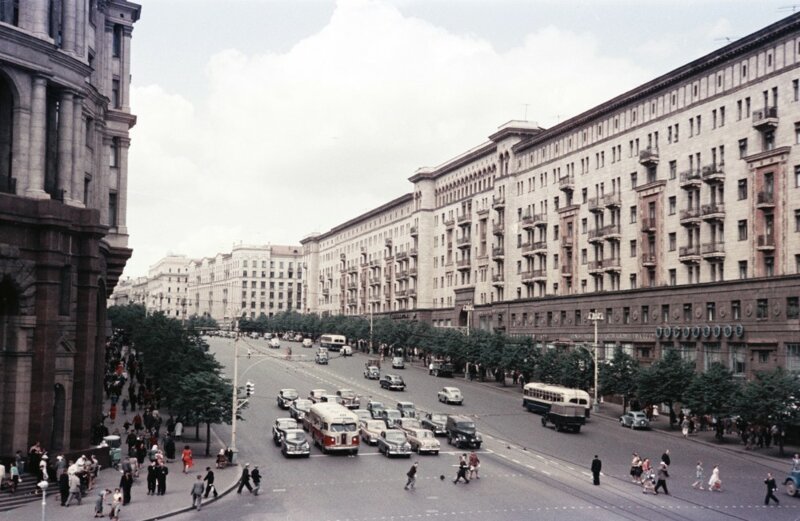 Москва 1950-х москва, ретро, фото