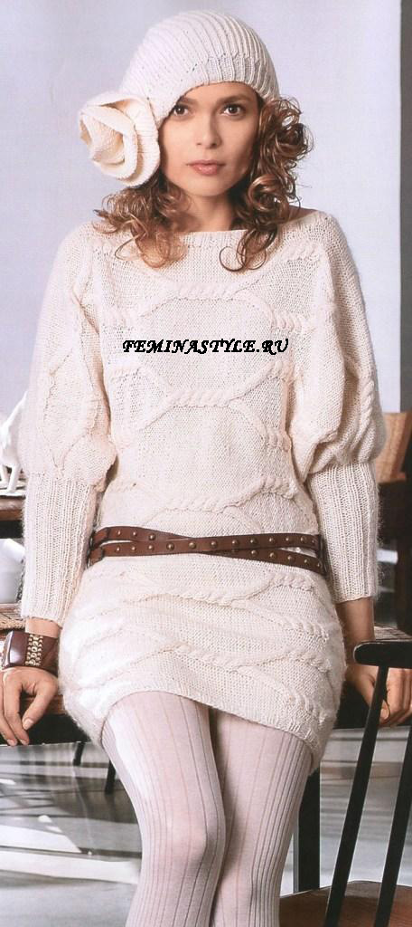 Мини - платье и берет