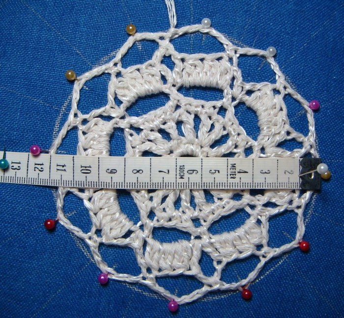 Гениально! Приспособление для выравнивания и отпаривания мотивов вязание полезные советы