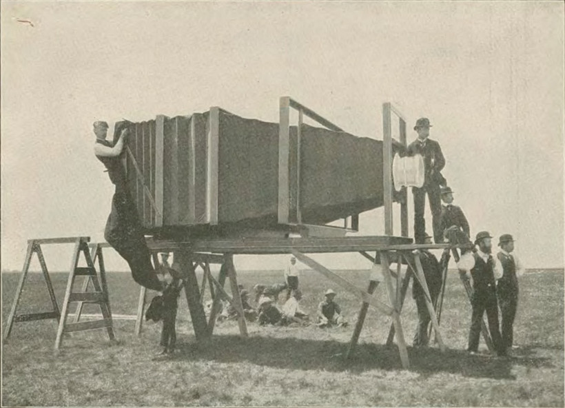 Блог - Как в 1900 году создали самую большую фотокамеру в мире, чтобы снять всего один поезд Как в 1900 году создали самую большую фотокамеру в мире, чтобы снять всего один поезд