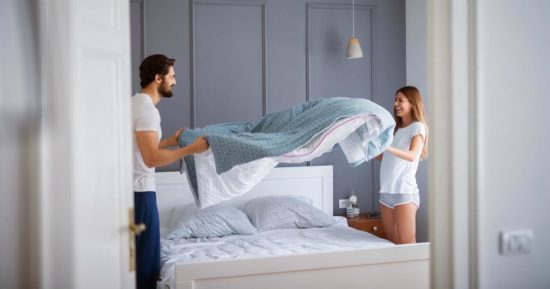 Вредно для здоровья: постельное белье из какой ткани никогда не выберет врач