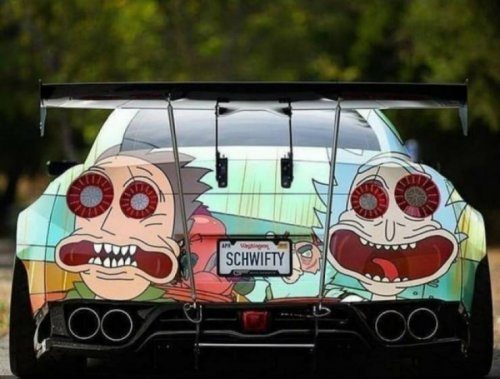 Прикольные транспортные средства со всего света 