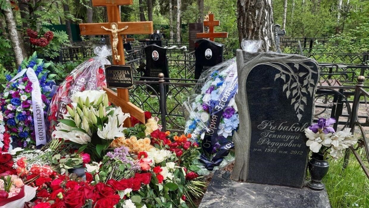 Юрия соломина похоронят. Похороны жены Андрея Норкина.