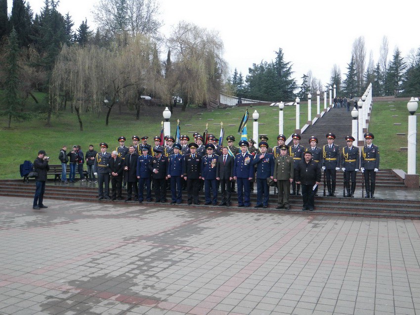 20.02.2013 на Мемориале, состоялось захоронение останков пилотов, погибших летом 1942 года в р-не Бабук-Аула