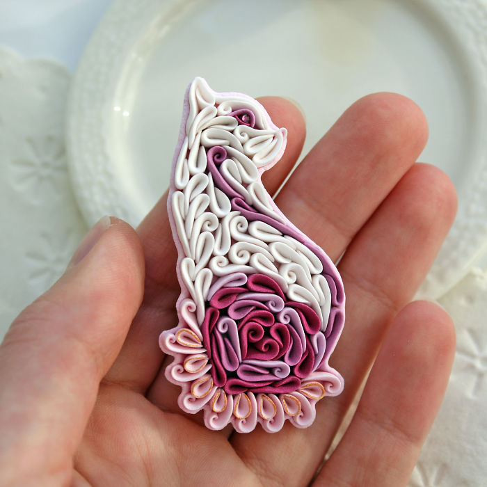 I Make Jewelry From Polymer Clay In Unusual Style