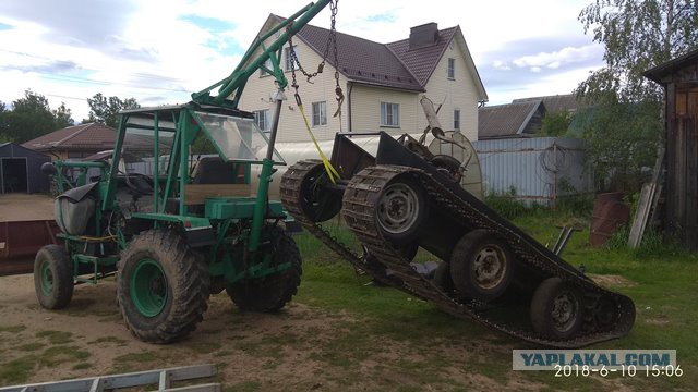 Мой самодельный гусеничный вездеход автосамоделки