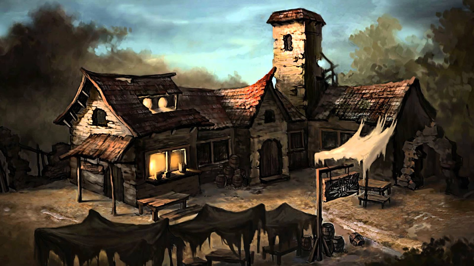 Прогулки с гидом по Хреньландии. Таверна ужасов - 3. Органическая хрень.