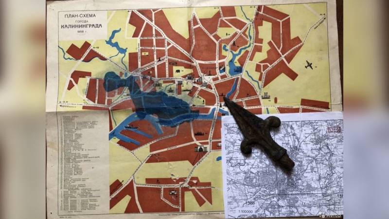 Ведущую к Янтарной комнате карту продает калининградский историк Сергей Трифонов