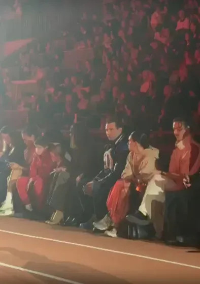 Елена Перминова, Анастасия Решетова, Владислав Лисовец и Роман Ротенберг посетили показ 