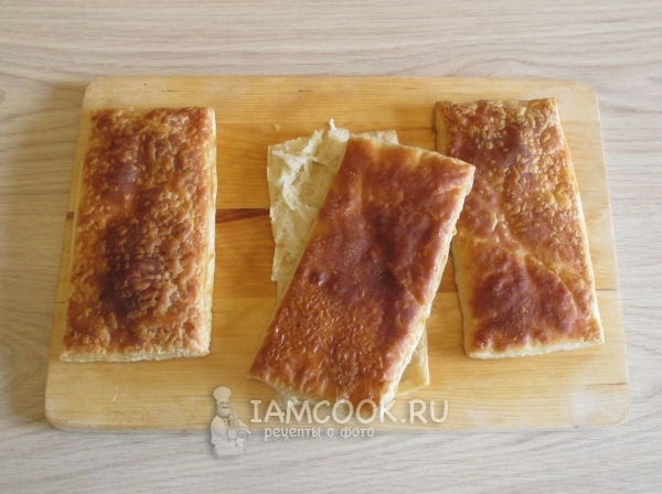 Испечь заготовки для пирожного