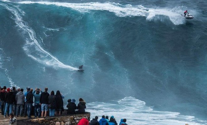 5 самых гигантских волн, которые когда либо снимали на видео видео, океан, цунами