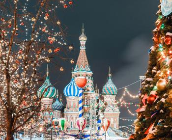 Погода в новогодней Москве