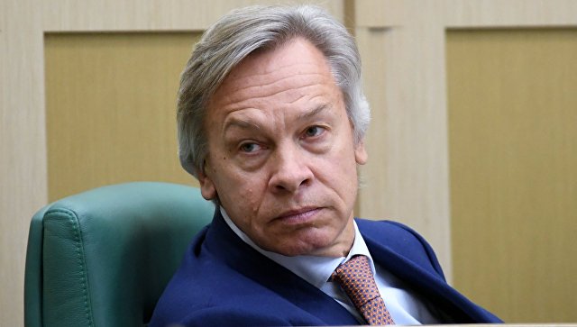 Член комитета Совета Федерации по обороне и безопасности Алексей Пушков. Архивное фото Член комитета Совета Федерации по обороне и безопасности Алексей Пушков. Архивное фото