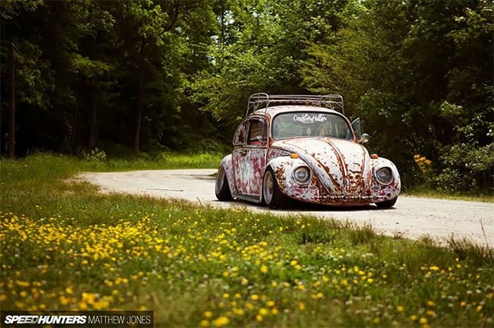 Модная ржавчина: Volkswagen Beetle Rat Look Beetle,Volkswagen,автомода,ржавчина,тюнинг