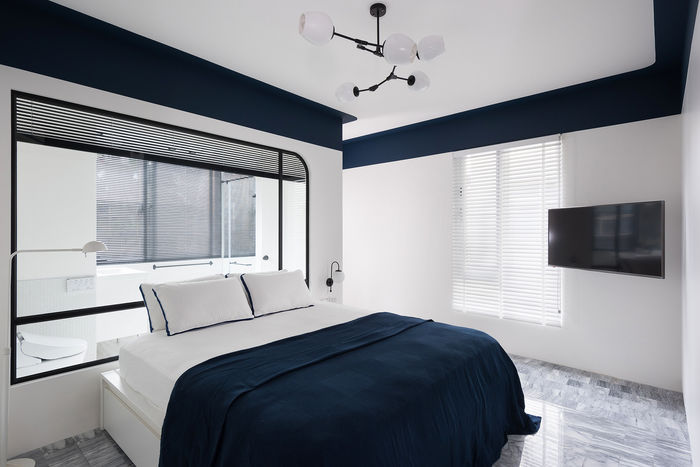 Просторная светлая квартира с диагональным дизайном Просторная светлая квартира с диагональным дизайном геометрический узор