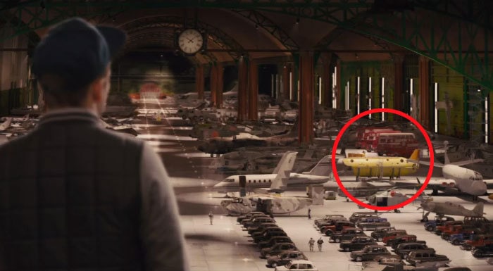 In The Vehicle Hangar In Kingsmen, (A Film About British Spies) One Of The Vehicles Is The Beatles