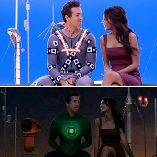 Instagram-аккаунт, показывающий сцены из фильмов до и после добавления спецэффектов Instagram-аккаунт, показывающий сцены из фильмов до и после добавления спецэффектов