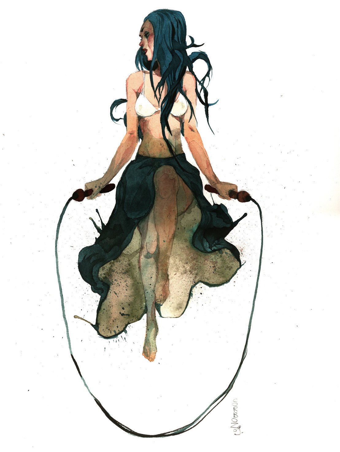 Сексуальные француженки в акварелях художника Янника Корбо. Сексуальные француженки в акварелях художника Янника Корбо.