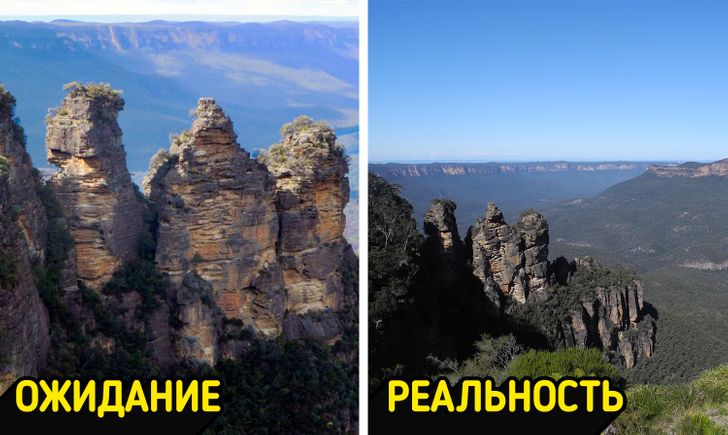 11 раскрученных туристических мест, которые по приезде могут вызвать одно разочарование достопримечательности,планета,разочарование