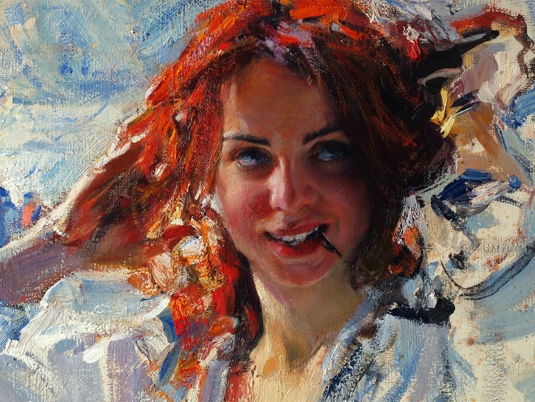 Художник Евгений Монахов. Лучик солнца в твоих глазах Художник Евгений Монахов. Лучик солнца в твоих глазах