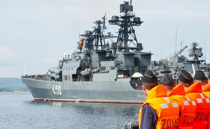 На фото: большой противолодочный корабль "Адмирал Чабаненко"