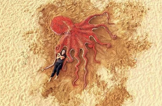 Песчаные монстры Песчаные монстры интересное,скульптуры из песка