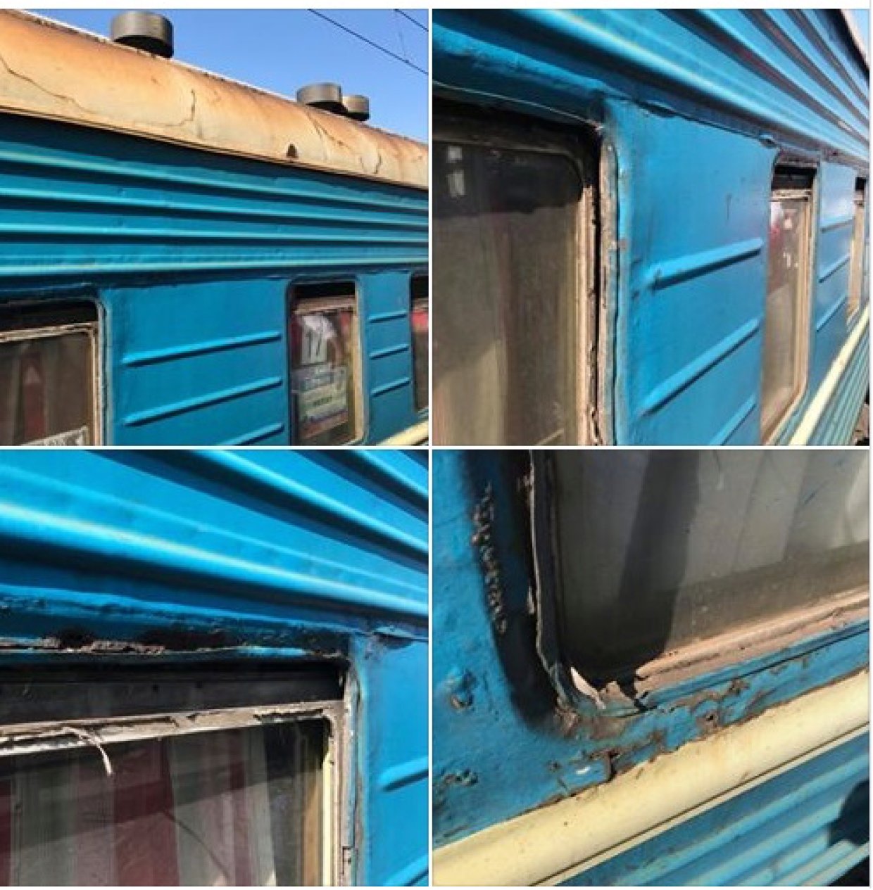 «Разруха усиливается»: экс-премьер Украины показал, во что превратились вагоны «Укрзализници»