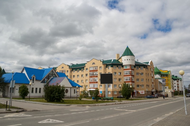 Белоярский - маленький город в Сибири Белоярский, россия, фоторепертаж