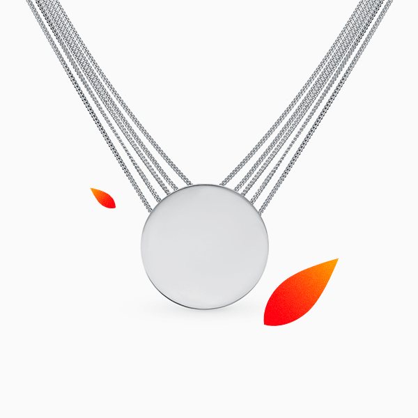 Подвеска SL, серебро