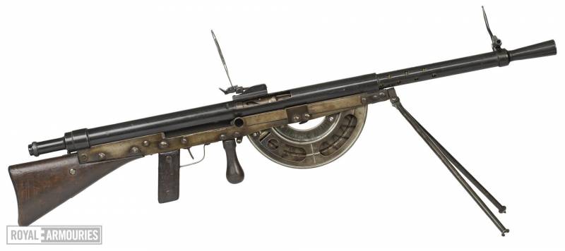 Пулемет «Чаучат» – неудача войны оружие