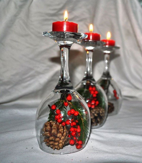 Новогодние бокалы