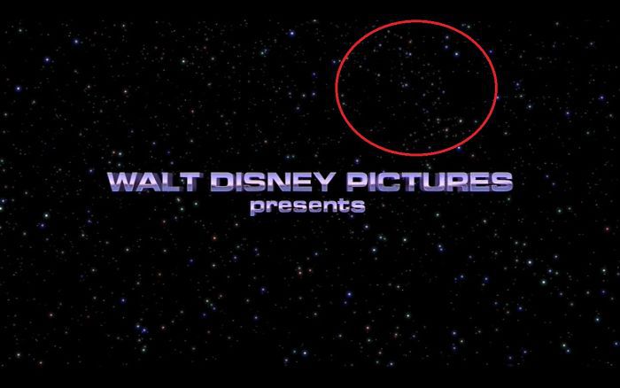 In Toy Story 2, Among Stars You Can Spot Hidden, Classic Pixar Lamp. This Is The Very First Shot Of The Movie