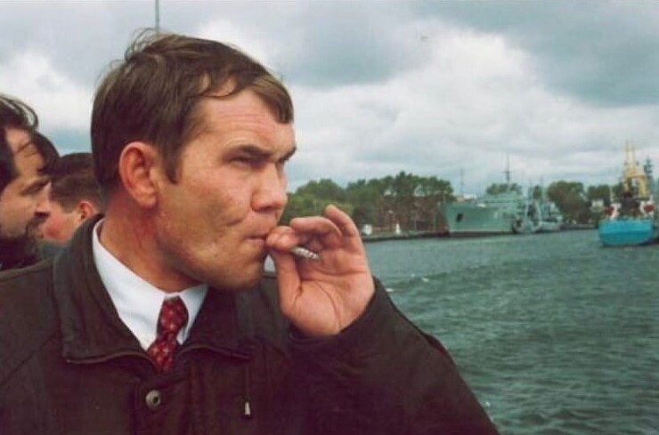 4. Александр Лебедь во время избирательной кампании 1996 года