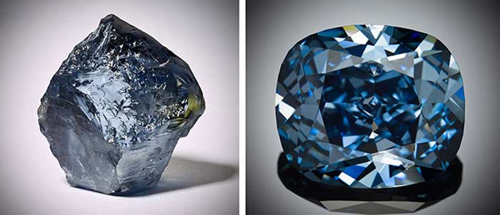 Синие бриллианты