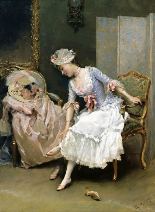 художник La Toilette Raimundo de Madrazo y Garreta картины – 10