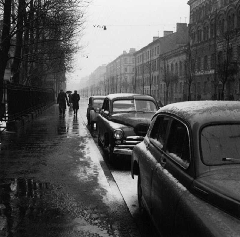 Слякоть, 1956 год Лев Шерстенников, история, люди, ностальгия, фото, фотограф, фотография