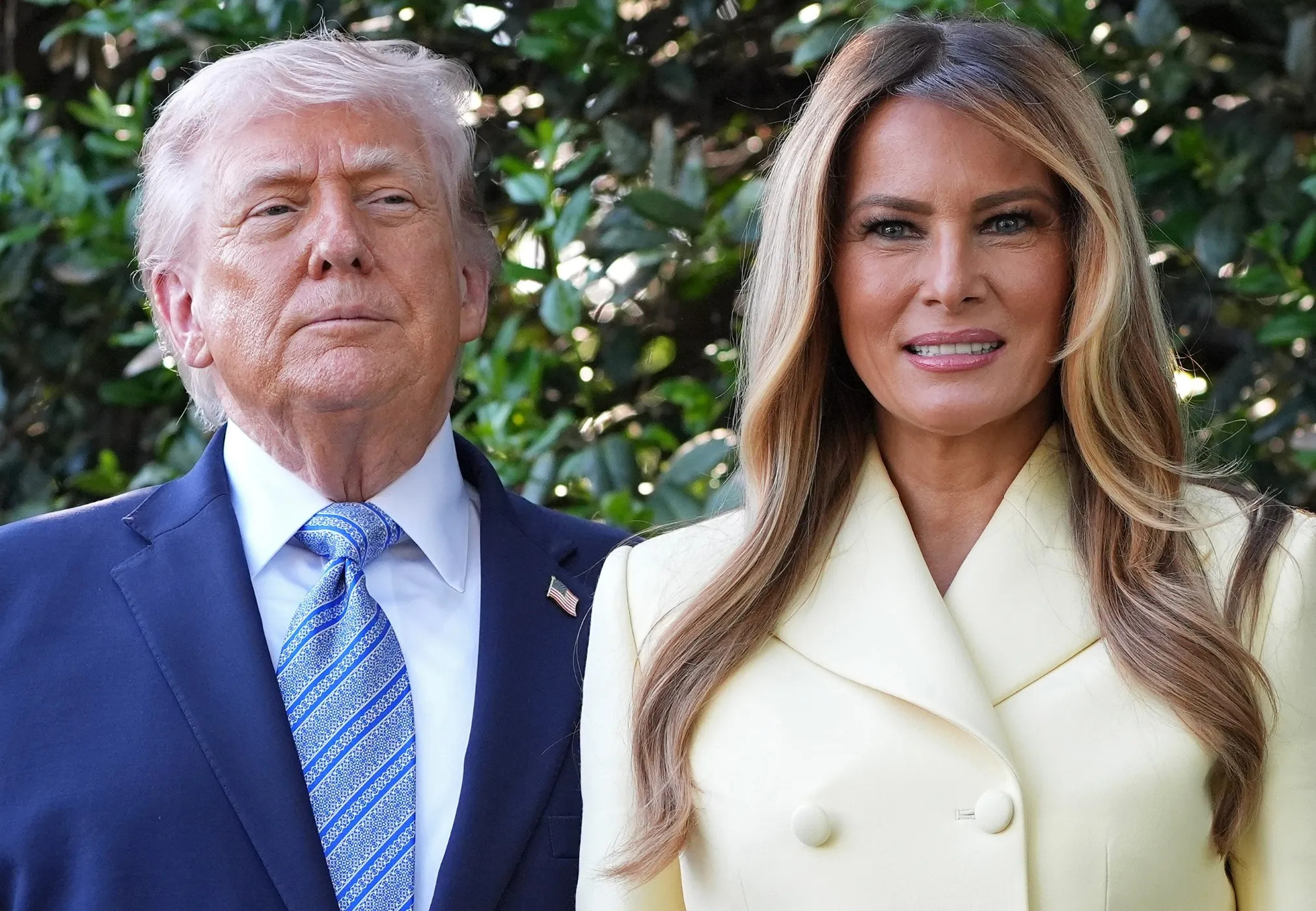 Карл III и королева Камилла встретились с президентом США Дональдом Трампом и его женой Меланией