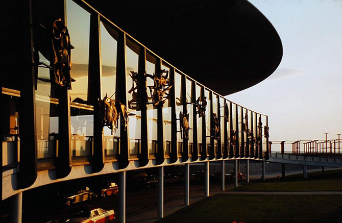 Международный аэропорт имени Джона Кеннеди в 1961-м году 