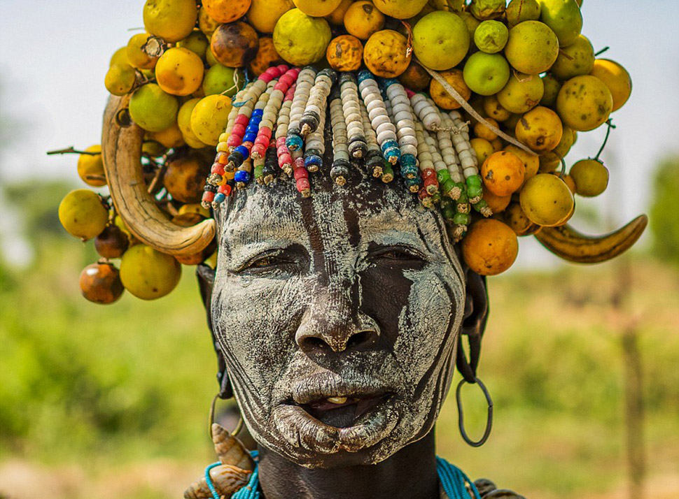 Красота женщин эфиопских племен