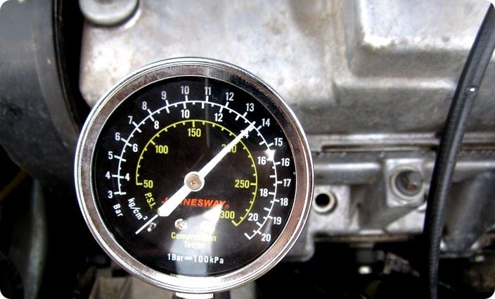 Проверяем компрессию в двигателе Lada Kalina