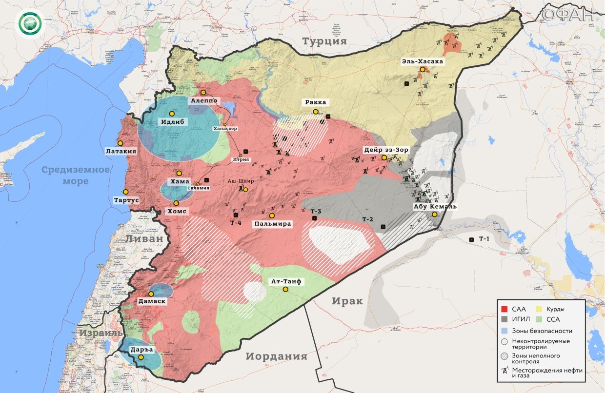 Сирия новости 16 октября 19.30: SDF зачистили от ИГ район Ракки, ВВС Израиля нанесли удар по батарее ПВО в Дамаске