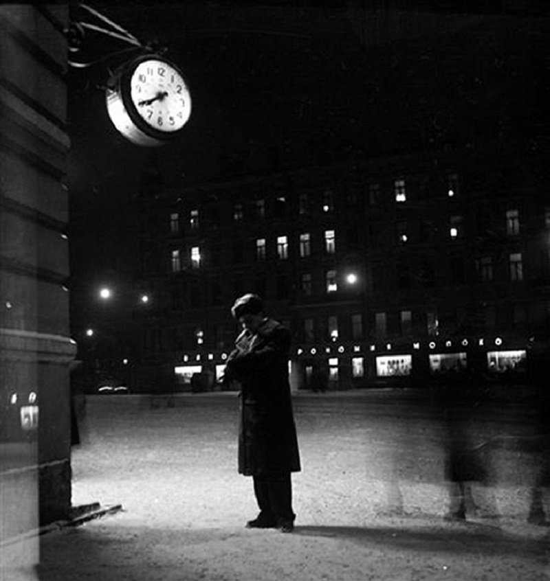 «Мы оба ждали, я у аптеки...», 1956 год Лев Шерстенников, история, люди, ностальгия, фото, фотограф, фотография
