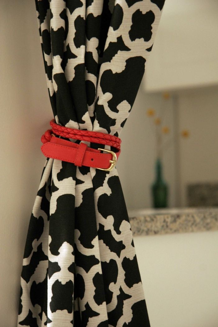 Подхваты для штор своими руками: 50 красивых примеров и стильных идей Подхваты для штор своими руками: 50 красивых примеров и стильных идей декор