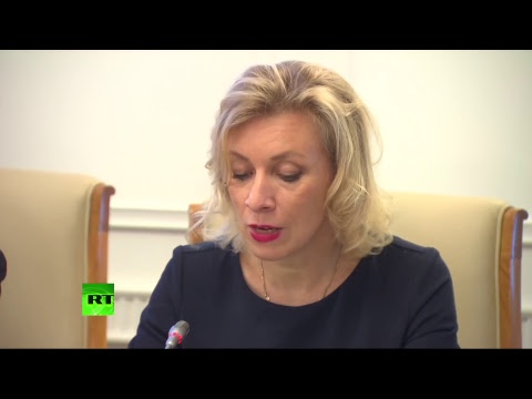 Мария Захарова на заседании Дипломатического клуба