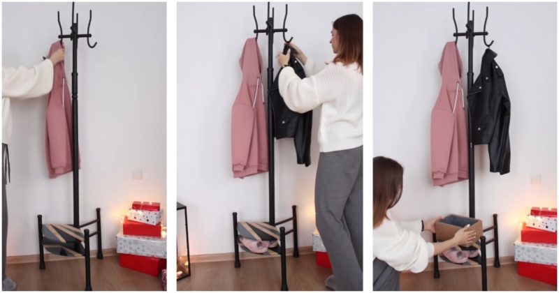 Превращаем старую советскую вешалку в современную и функциональную вещь Превращаем старую советскую вешалку в современную и функциональную вещь мастер-класс,новая жизнь старых вещей