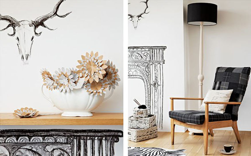 Фальш-камины, или Да здравствует смена декораций! Фальш-камины, или Да здравствует смена декораций! идеи для дома,интерьер и дизайн