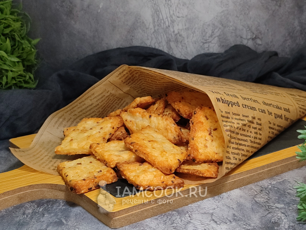 Печенье с пармезаном, рецепт с фото