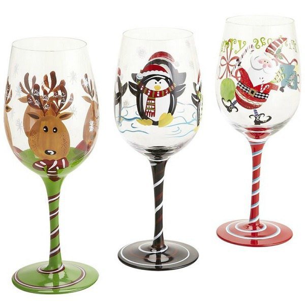 Новогодние бокалы