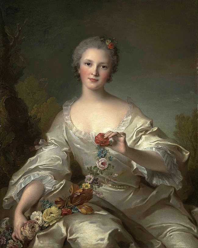 Портрет Маргариты-Франсуаза-Бернар-де-Реймс, мадам Дюпле де Bacquencourt.