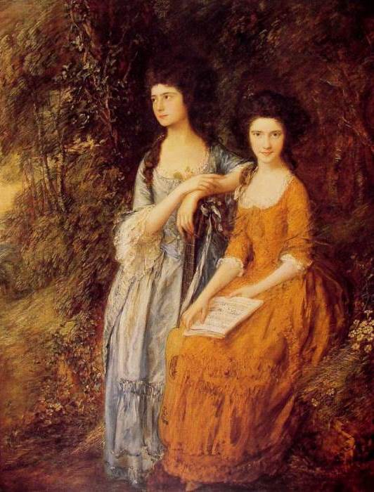 Портрет миссис Шеридан и миссис Тикелл, 1772